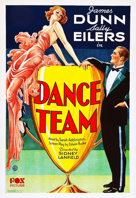 Dance Team Us Poster Art L-R: Sally Eilers James Dunn On Poster Art 1932. Tm And Copyright ??20Th Century Fox Film Corp. All Rights Reserved/Courtesy Everett Collection Movie Poster Masterprint - Item # VAREVCMCDDATEFE001H