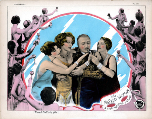 The Masked Woman Holbrook Blinn 1927 Movie Poster Masterprint - Item # VAREVCMCDMAWOEC013H