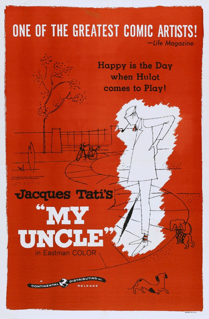 My Uncle Movie Poster Masterprint - Item # VAREVCMCDMYUNEC002