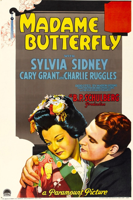 Madame Butterfly Sylvia Sidney Cary Grant 1932 Movie Poster Masterprint - Item # VAREVCM4DMABUEC001H