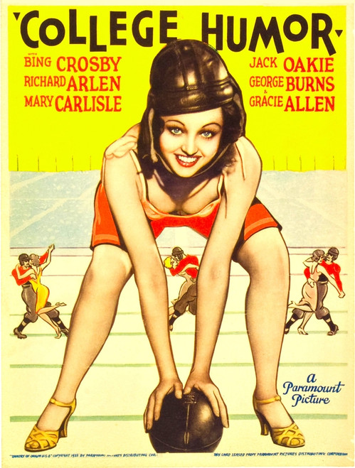 College Humor Mary Carlisle On Midget Window Card 1933. Movie Poster Masterprint - Item # VAREVCMCDCOHUEC002H