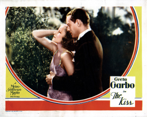The Kiss From Left Greta Garbo Conrad Nagel 1929 Movie Poster Masterprint - Item # VAREVCMSDKISSEC005H