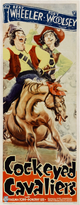 Cockeyed Cavaliers From Left: Bert Wheeler Robert Woolsey 1934 Movie Poster Masterprint - Item # VAREVCMCDCOCAEC026H