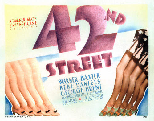 42Nd Street Us Poster 1933 Movie Poster Masterprint - Item # VAREVCMSDFOSEEC004H