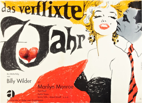 The Seven Year Itch Movie Poster Masterprint - Item # VAREVCMCDSEYEFE031H