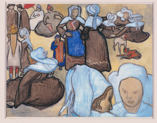 Les Bretonnes Et Le Pardon De Pont Aven Poster Print - Item # VAREVCMOND026VJ937H