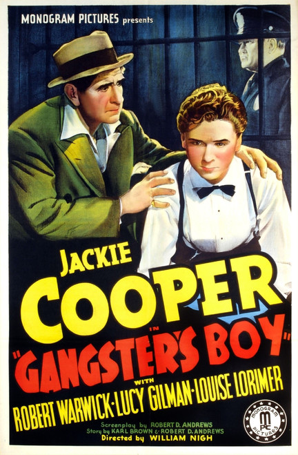 Gangster'S Boy Us Poster Art Foreground From Left: Robert Warwick Jackie Cooper 1938 Movie Poster Masterprint - Item # VAREVCMCDGABOEC001H
