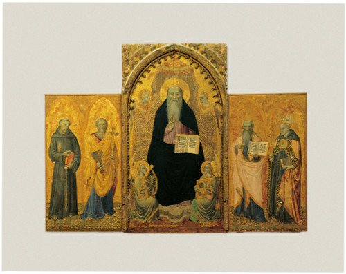 Altar Piece With St Anthony The Abbot And Saints Poster Print - Item # VAREVCMOND026VJ653H