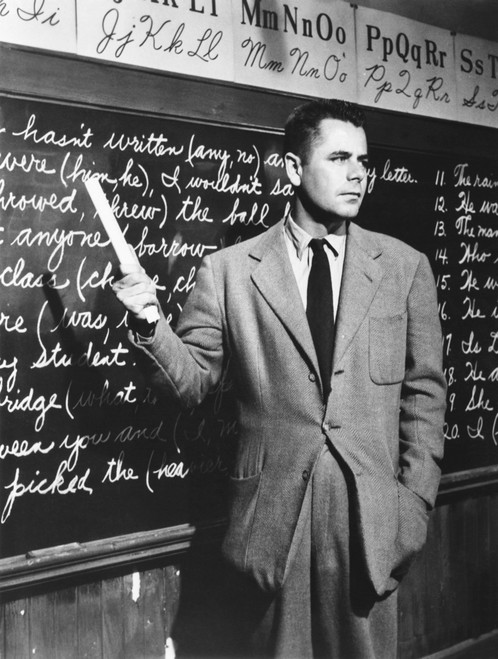Blackboard Jungle Glenn Ford 1955 Photo Print - Item # VAREVCMBDBLJUEC025H