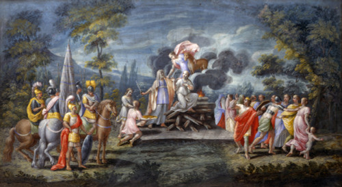 Sacrifice Of Iphigenia Poster Print - Item # VAREVCMOND075VJ857H