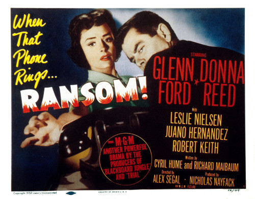 Ransom! Donna Reed Glenn Ford 1956 Movie Poster Masterprint - Item # VAREVCMSDRANSEC029H