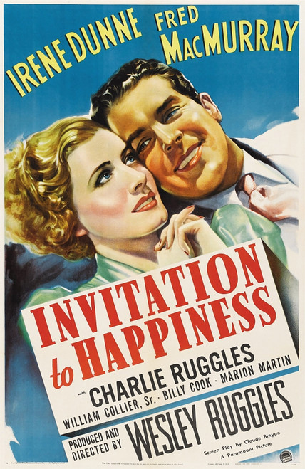 Invitation To Happiness Us Poster Art From Left: Irene Dunne Fred Macmurray 1939 Movie Poster Masterprint - Item # VAREVCMCDINTOEC020H