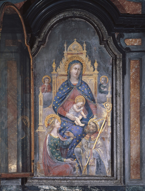 Madonna And Child With Saints Poster Print - Item # VAREVCMOND025VJ900H