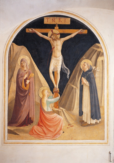 The Crucifixion With The Virgin Poster Print - Item # VAREVCMOND024VJ805H