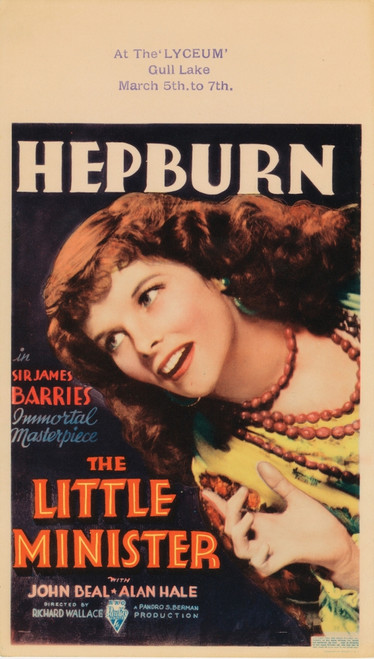 The Little Minister Poster Art Katharine Hepburn 1934 Movie Poster Masterprint - Item # VAREVCMCDLIMIEC080H