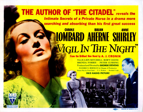 Vigil In The Night From Left Carole Lombard Anne Shirley Brian Aherne - Item # VAREVCMCDVIINEC007H