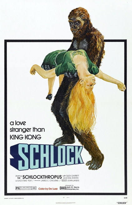 Schlock Us Poster 1973 Movie Poster Masterprint - Item # VAREVCMCDSCHLEC001H