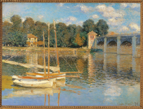 The Argenteuil Bridge Poster Print - Item # VAREVCMOND025VJ710H