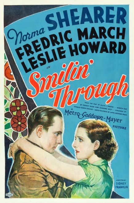 Smilin' Through From Left: Fredric March Norma Shearer 1932. Movie Poster Masterprint - Item # VAREVCMMDSMTHEC001H