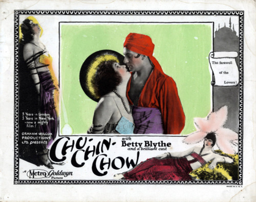 Chu-Chin-Chow From Left Betty Blythe Herbert Langley 1923 Movie Poster Masterprint - Item # VAREVCMCDCHCHEC082H