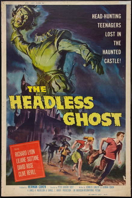 The Headless Ghost 1959 Movie Poster Masterprint - Item # VAREVCMCDHEGHEC001H