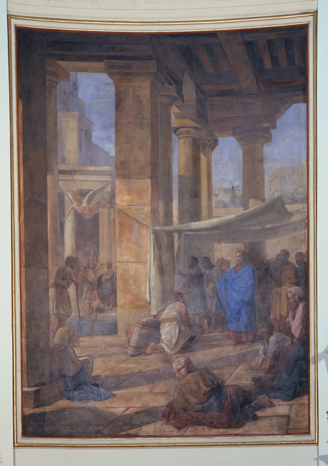 Pupin Velentino Jesus Heal The Sick 19Th Century Canvas Italy Veneto Arzignano Vicenza Cathedral Everett CollectionMondadori Portfolio Poster Print - Item # VAREVCMOND037VJ012H