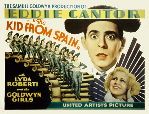 The Kid From Spain Eddie Cantor Lyda Roberti 1932 Movie Poster Masterprint - Item # VAREVCMSDKIFREC009H