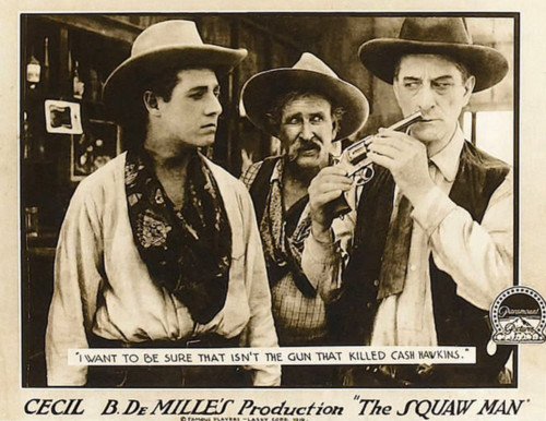 The Squaw Man Left: Elliott Dexter On Lobbycard 1918. Movie Poster Masterprint - Item # VAREVCMCDSQMAEC006H