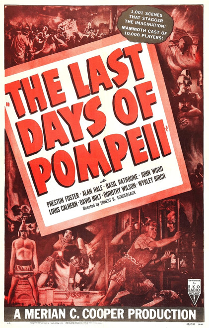 The Last Days Of Pompeii Us Poster Art 1935 Movie Poster Masterprint - Item # VAREVCMCDLADAEC034H