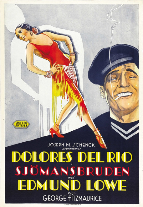 The Bad One Swedish Poster Art Dolores Del Rio 1930 Movie Poster Masterprint - Item # VAREVCMCDBAONEC014H
