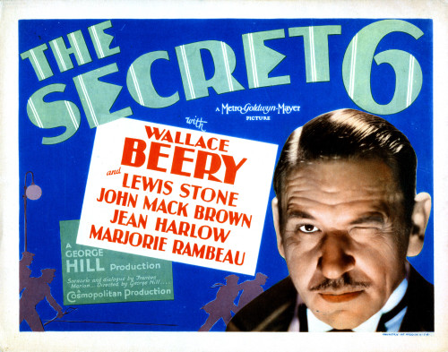 The Secret Six Wallace Beery 1931 Movie Poster Masterprint - Item # VAREVCMSDSESIEC030H