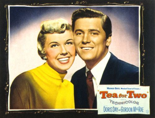 Tea For Two From Left: Doris Day Gordon Macrae 1950 Movie Poster Masterprint - Item # VAREVCMSDTEFOEC004H