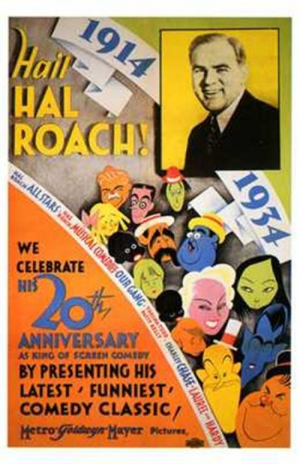 Hail Hal Roach Movie Poster (11 x 17) - Item # MOV143392
