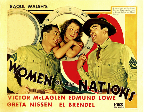 Women Of All Nations From Left: Edmund Lowe Greta Nissen Victor Mclaglen 1931 Tm And Copyright ??20Th Century Fox Film Corp. All Rights Reserved./Courtesy Everett Collection Movie Poster Masterprint - Item # VAREVCMCDWOOFFE001H