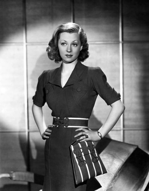 Lilli Palmer In A 'Coronation Blue' Wool Dress Ca. 1936 Photo Print - Item # VAREVCPBDLIPAEC016H