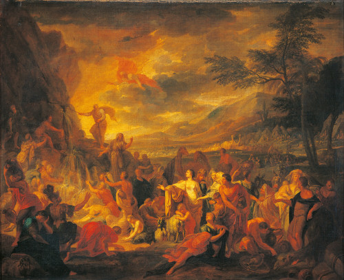 Moses Draws Water From The Desert Poster Print - Item # VAREVCMOND074VJ510H