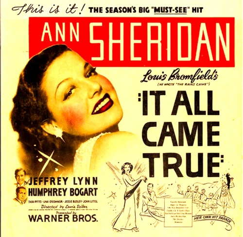 It All Came True Ann Sheridan On Window Card 1940 Movie Poster Masterprint - Item # VAREVCMCDITALEC041H