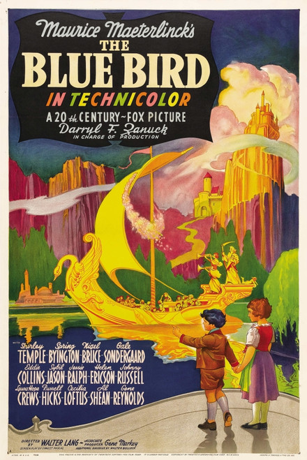 The Blue Bird Poster Art 1940 Tm And Copyright ??20Th Century Fox Film Corp. All Rights Reserved./Courtesy Everett Collection Movie Poster Masterprint - Item # VAREVCMCDBLBIFE004H