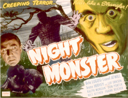 Night Monster Bela Lugosi 1942 Movie Poster Masterprint - Item # VAREVCMSDNIMOEC029H