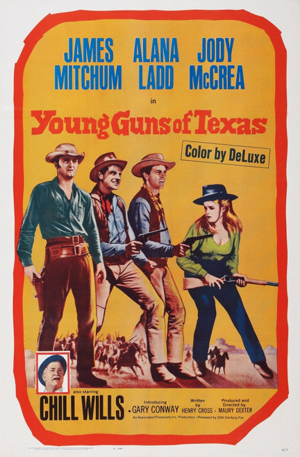 Young Guns Of Texas U Movie Poster Masterprint - Item # VAREVCMCDYOGUFE005H