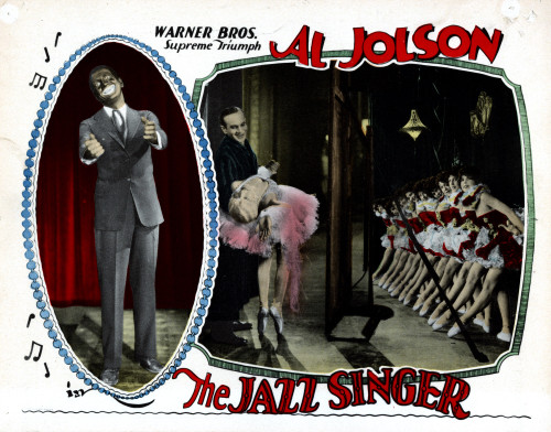 The Jazz Singer From Left Al Jolson Carrying May Mcavoy 1927 Movie Poster Masterprint - Item # VAREVCMSDJASIEC006H