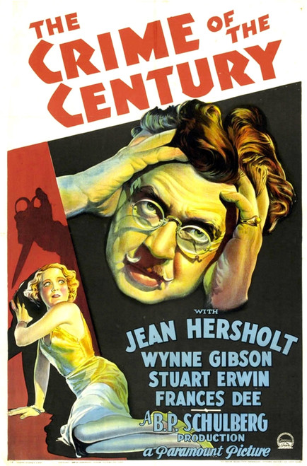 The Crime Of The Century Bottom Left: Frances Dee Right: Jean Hersholt 1933. Movie Poster Masterprint - Item # VAREVCMMDCROFEC002H