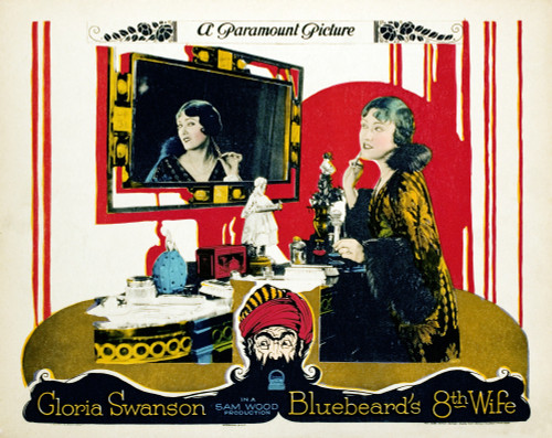 Bluebeard'S Eighth Wife Gloria Swanson 1923. Movie Poster Masterprint - Item # VAREVCMCDBLEIEC001H