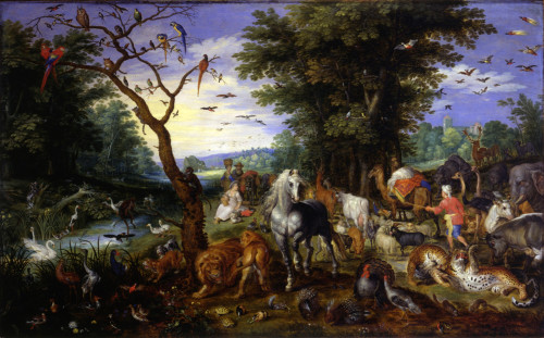 Landscape With The Entrance Into The Ark Of Noah Poster Print - Item # VAREVCMOND075VJ802H