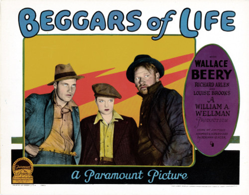 Beggars Of Life Us Lobbycard From Left: Richard Arlen Louise Brooks Wallace Beery 1928 Movie Poster Masterprint - Item # VAREVCMSDBEOFEC116H