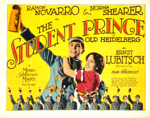 The Student Prince In Old Heidelberg From Left: Ramon Novarro Norma Shearer 1927 Movie Poster Masterprint - Item # VAREVCMCDSTPREC019H