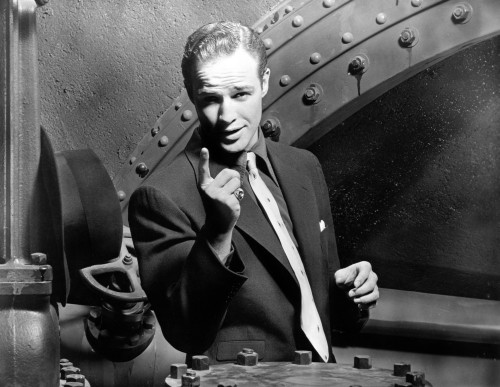 Guys And Dolls Marlon Brando 1955 Pointing Photo Print - Item # VAREVCMBDGUANEC016H