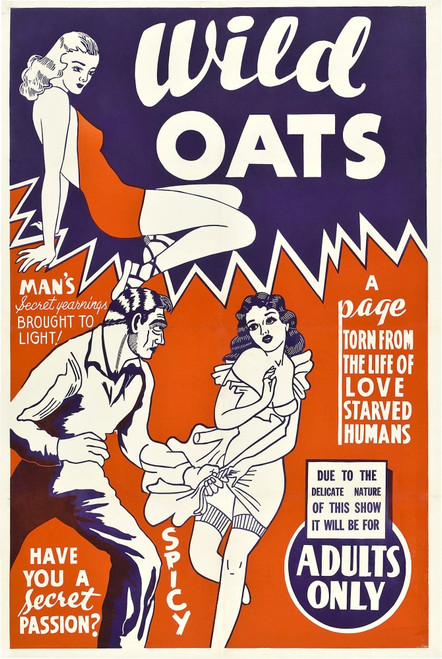 Wild Oats Poster Art 1940 Movie Poster Masterprint - Item # VAREVCMCDWIOAEC001H
