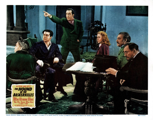 The Hound Of The Baskervilles Movie Poster Masterprint - Item # VAREVCMCDHOOFEC422
