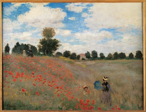 The Poppy Field Poster Print